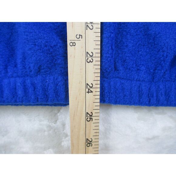 VINTAGE Tinley Vest Mens Medium Blue Fleece Full Zip Outdoors Casual‎ - Picture 9 of 11